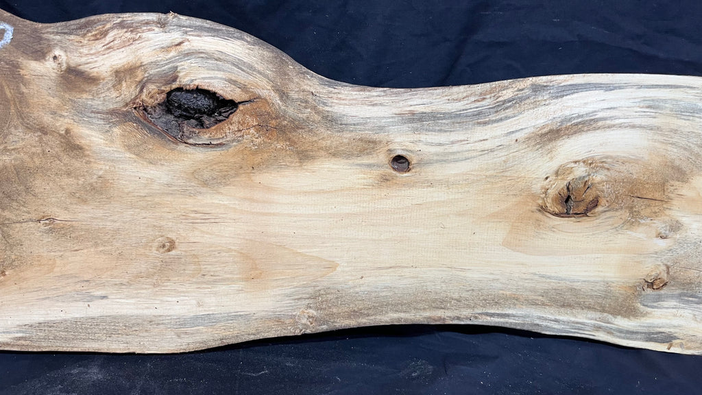 Lime Wood shelving, plank  722 L x 303 W x 44 D mm (386)