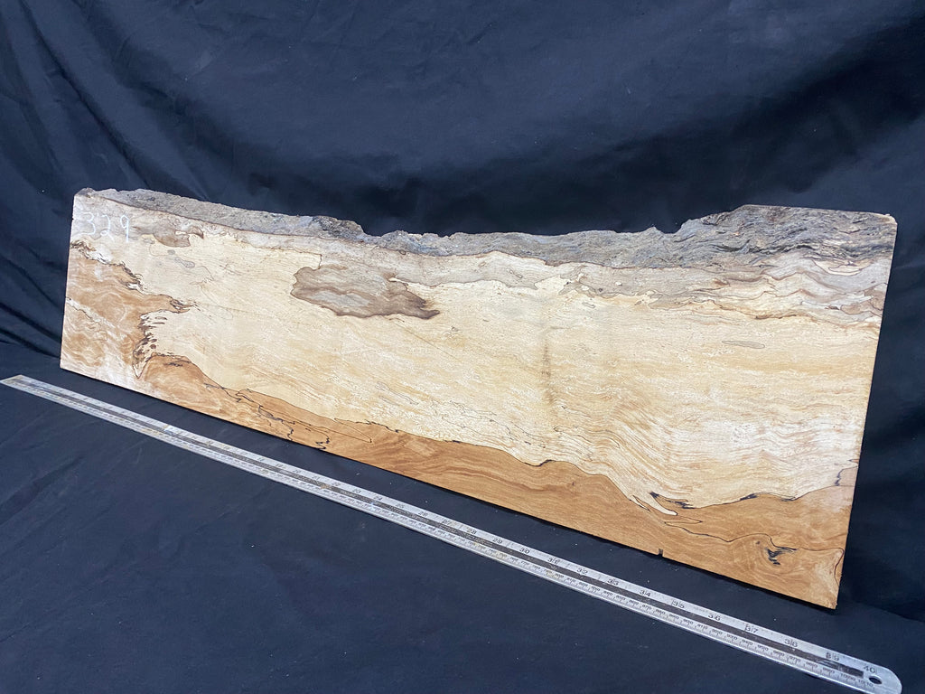 Spalted beech thin timber, box making 953 L x 289 W x 23 D mm    (329)