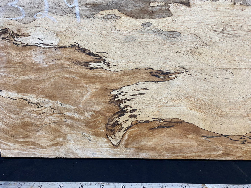 Spalted beech thin timber, box making 953 L x 289 W x 23 D mm    (329)