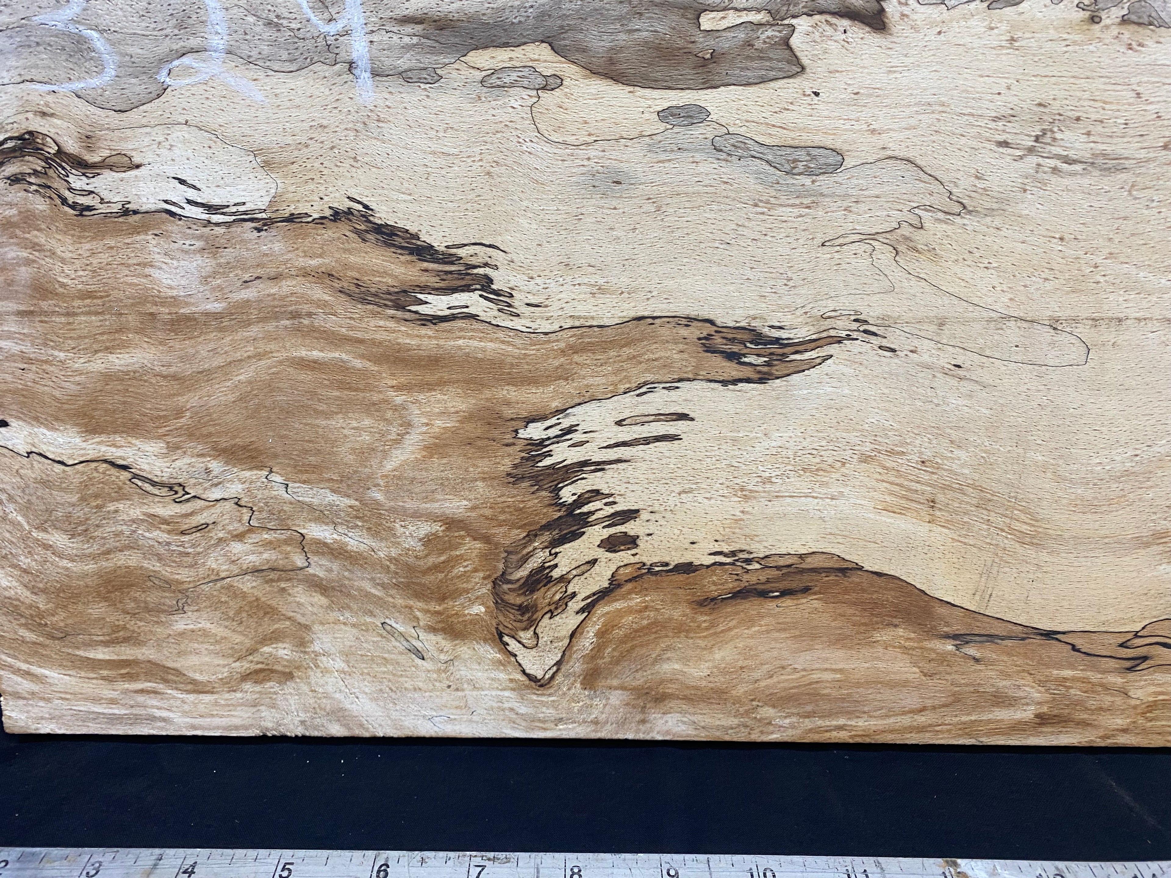 Spalted beech thin timber, box making 953 L x 289 W x 23 D mm    (329)