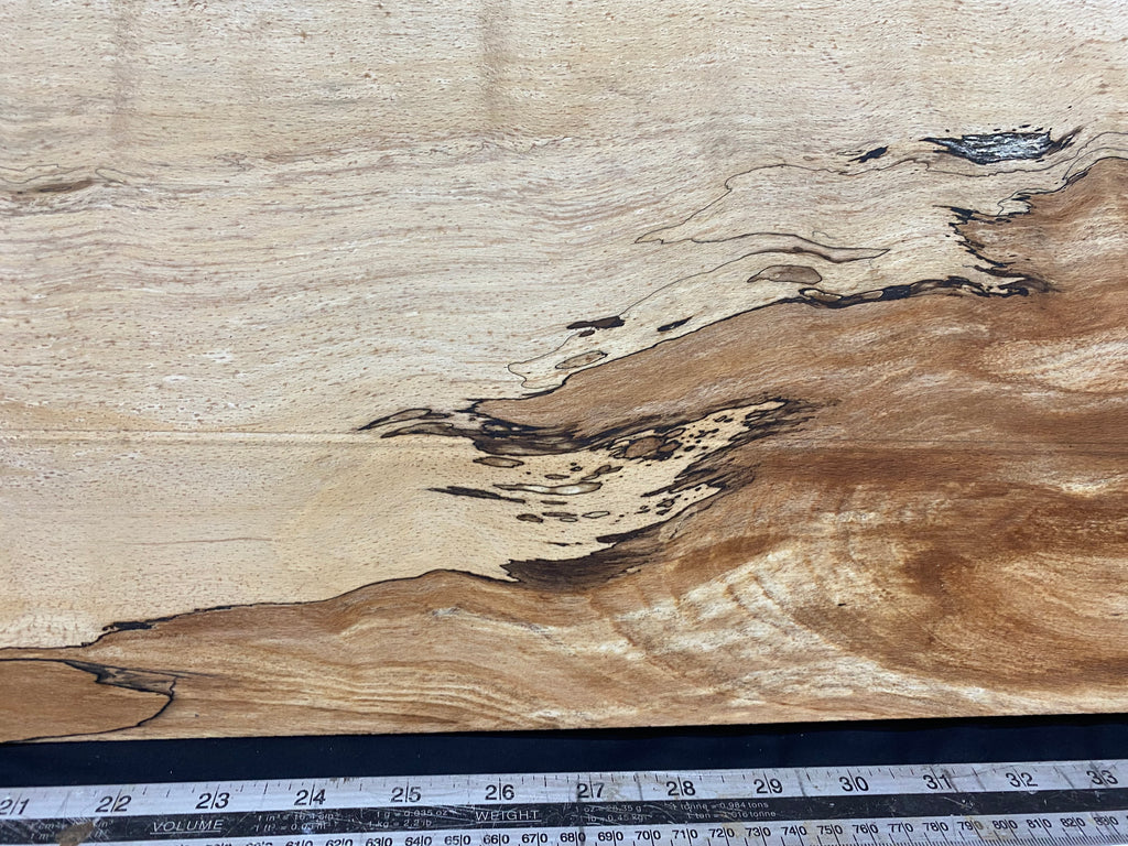Spalted beech thin timber, box making 953 L x 289 W x 23 D mm    (329)