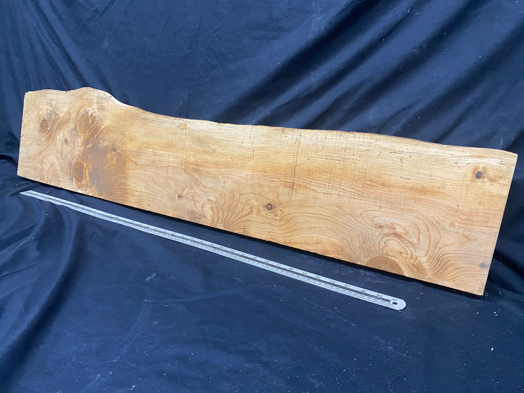 Cedar plank, shelf, 1260 L x 278 W x 43 D mm    (337)