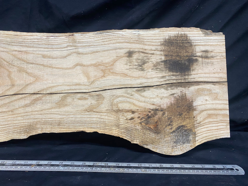 Hardwood ash, plank, 1041 L x 328 W x 41 D mm     (339)