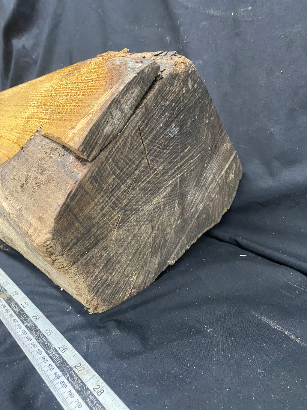 Hardwood mulberry, block dry 493 L x 200 W x 150 D mm (341)