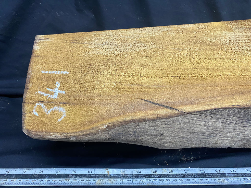 Hardwood mulberry, block dry 493 L x 200 W x 150 D mm (341)