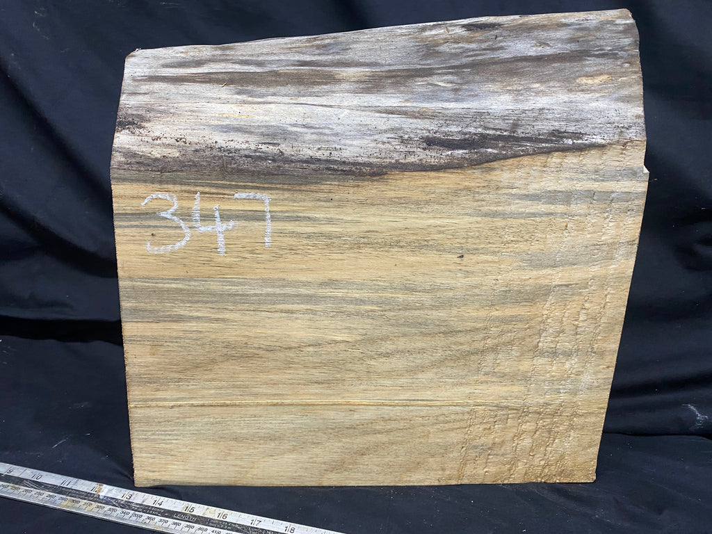 woodcarving or sculpting lime wood 370 L x 365 W x 87 D mm    (347)