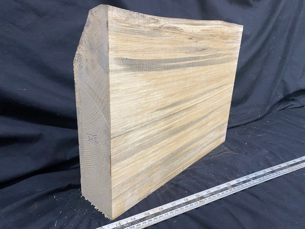 woodcarving or sculpting lime wood 391 L x 315 W x 87 D mm    (348)