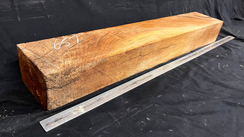 Brown oak fire place mante piece , 825 L x 147 W x 101 D mm     (mt657)