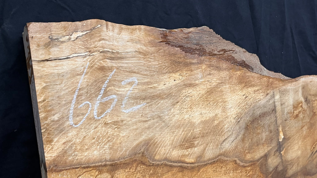 Hornbeam chopping board, shelf, mantle 1290 L x 440 W x 41 D mm  (662)