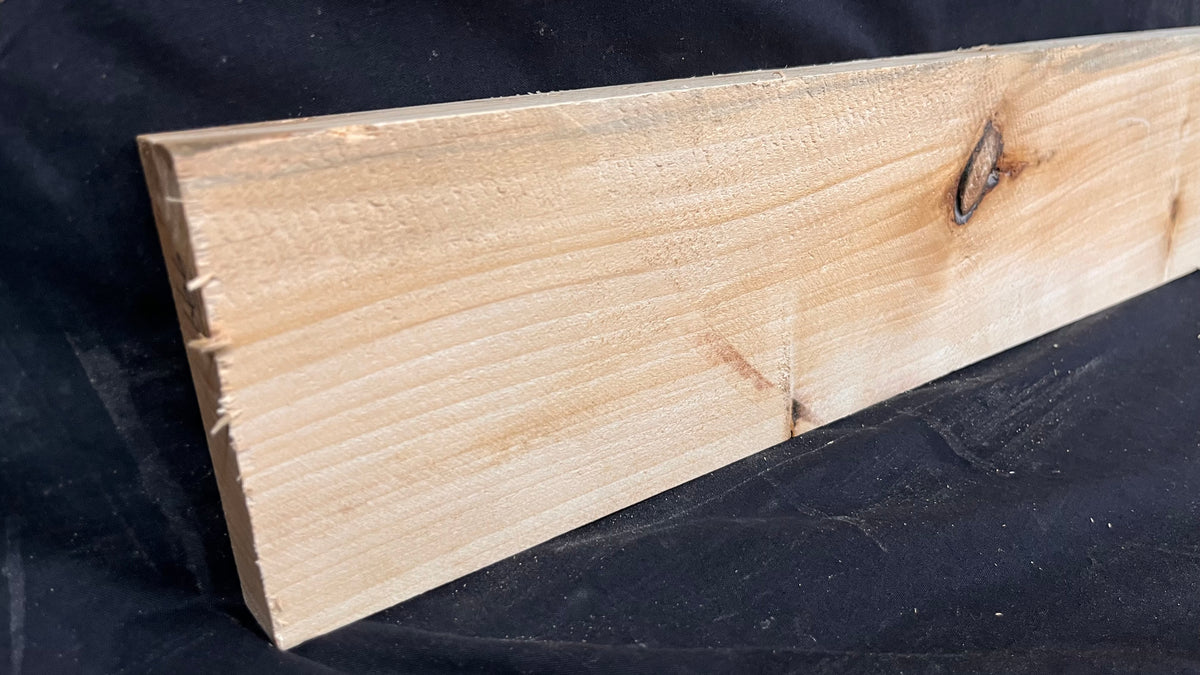 Lime wood carving block, 868 L x 108 W x 28 D mm        (0666)