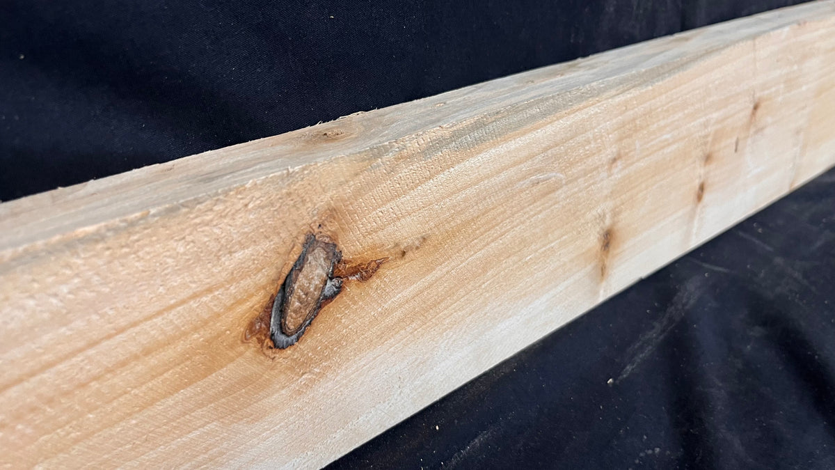 Lime wood carving block, 868 L x 108 W x 28 D mm        (0666)