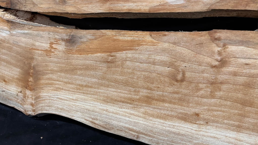 London Plane natural split resin table blank 797 L x 397 W x 62 D mm       (667)