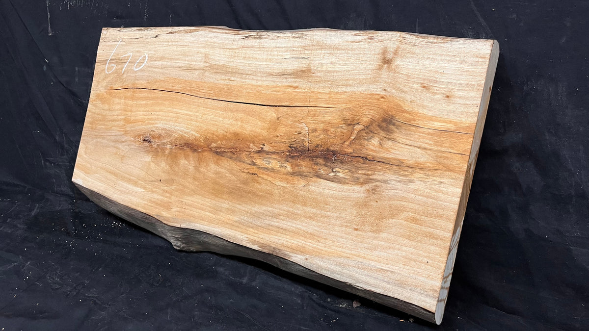London Plane resin table blank 727 L x 404 W x 62 D mm       (670)