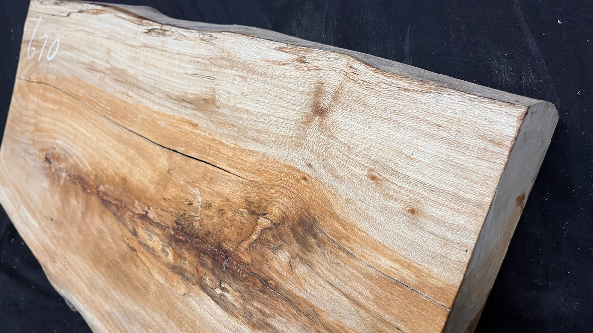 London Plane resin table blank 727 L x 404 W x 62 D mm       (670)