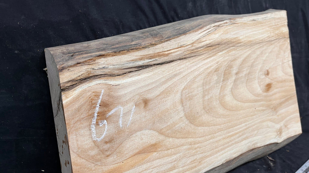 London Plane resin table blank 557 L x 360 W x 63 D mm       (671)