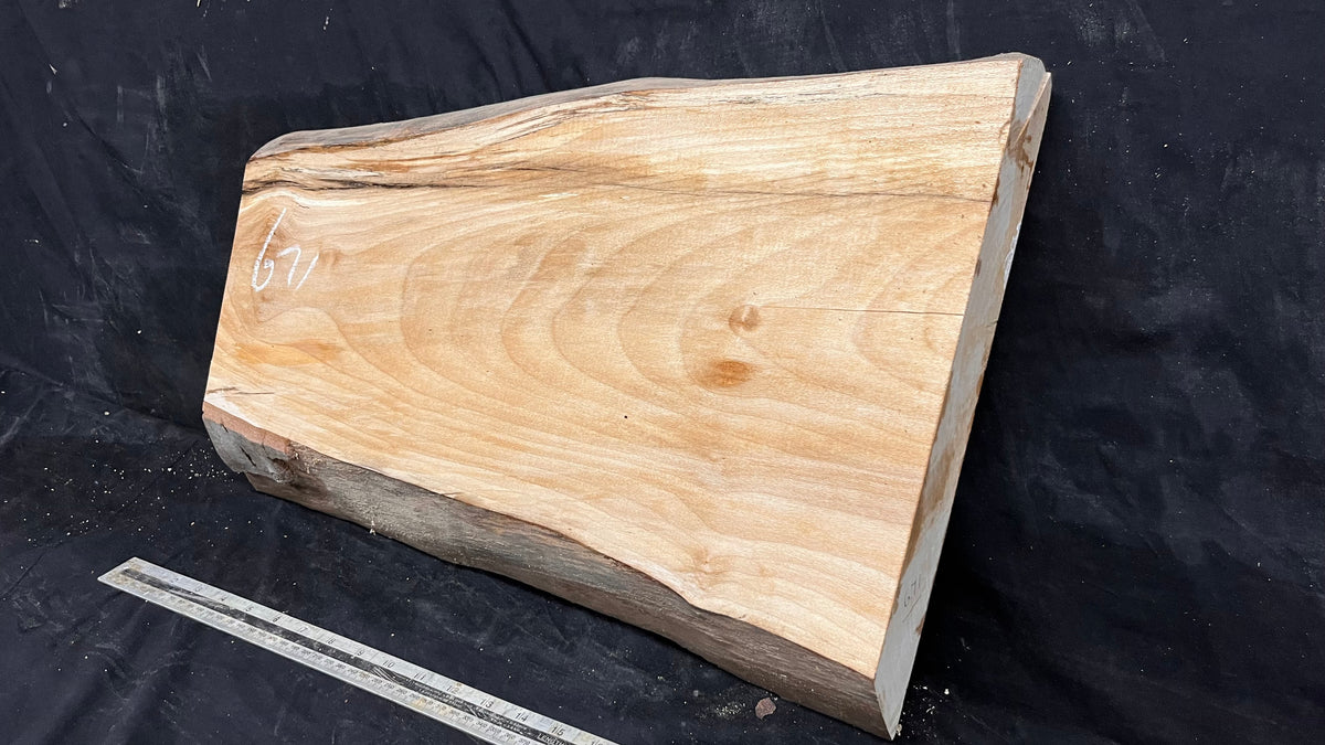 London Plane resin table blank 557 L x 360 W x 63 D mm       (671)