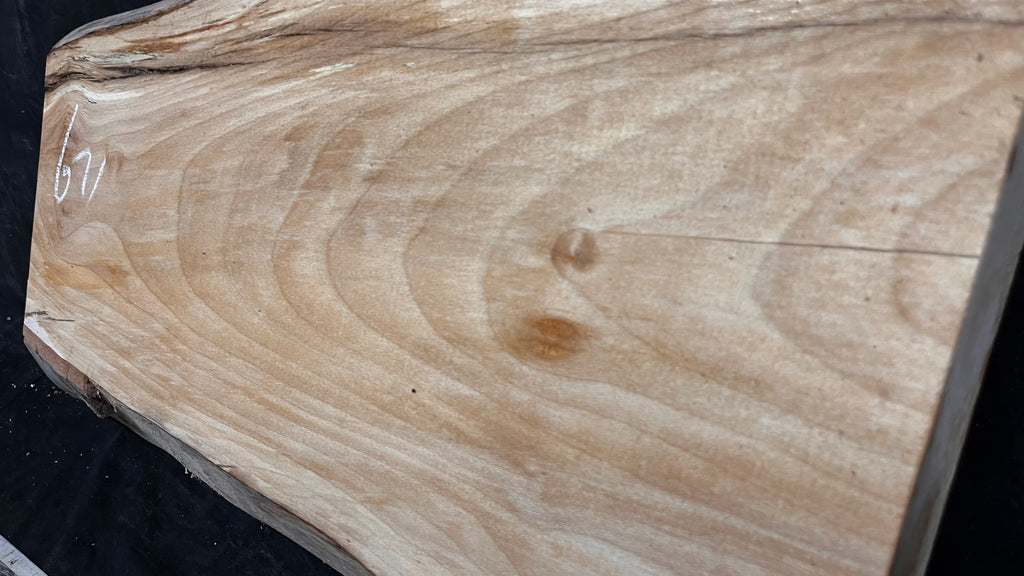 London Plane resin table blank 557 L x 360 W x 63 D mm       (671)