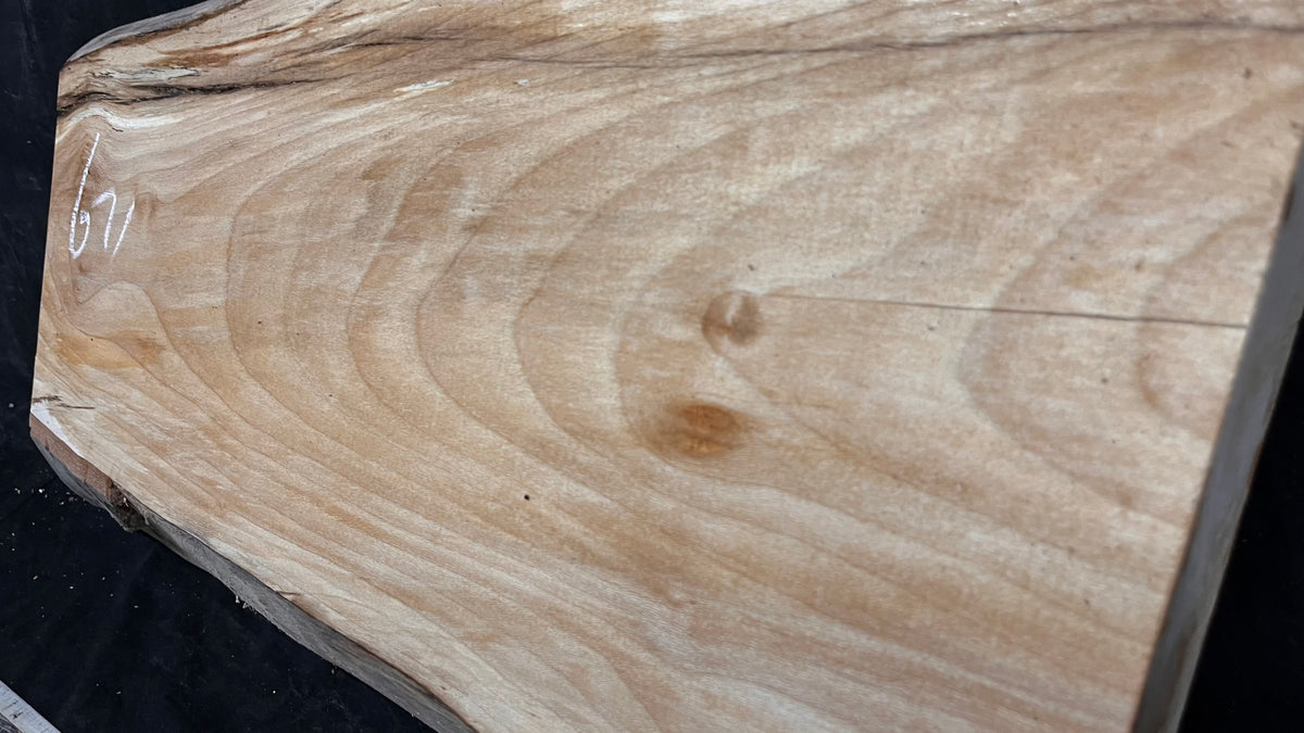 London Plane resin table blank 557 L x 360 W x 63 D mm       (671)