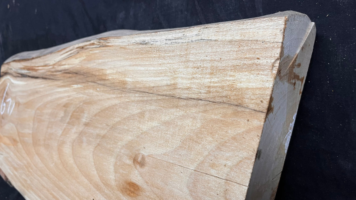 London Plane resin table blank 557 L x 360 W x 63 D mm       (671)