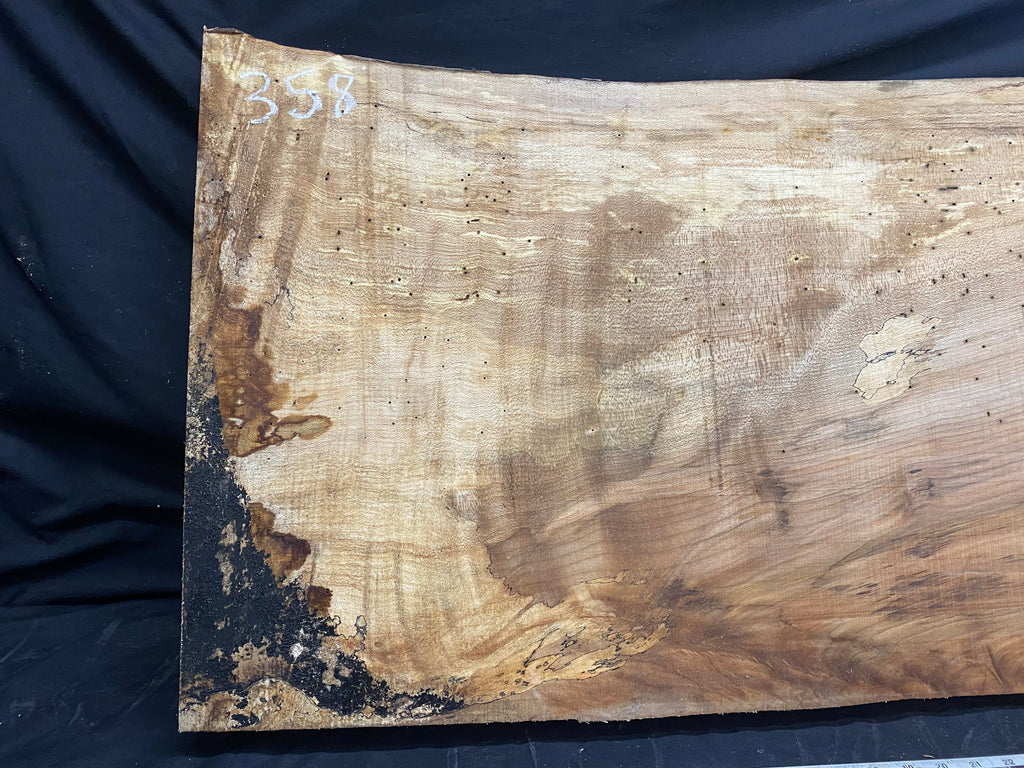 Table top, plank, shelf, craft sycamore wood 1016 L x 519 W x 47 D mm  (358)
