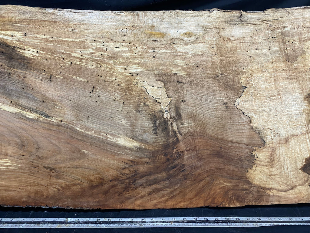 Table top, plank, shelf, craft sycamore wood 1016 L x 519 W x 47 D mm  (358)