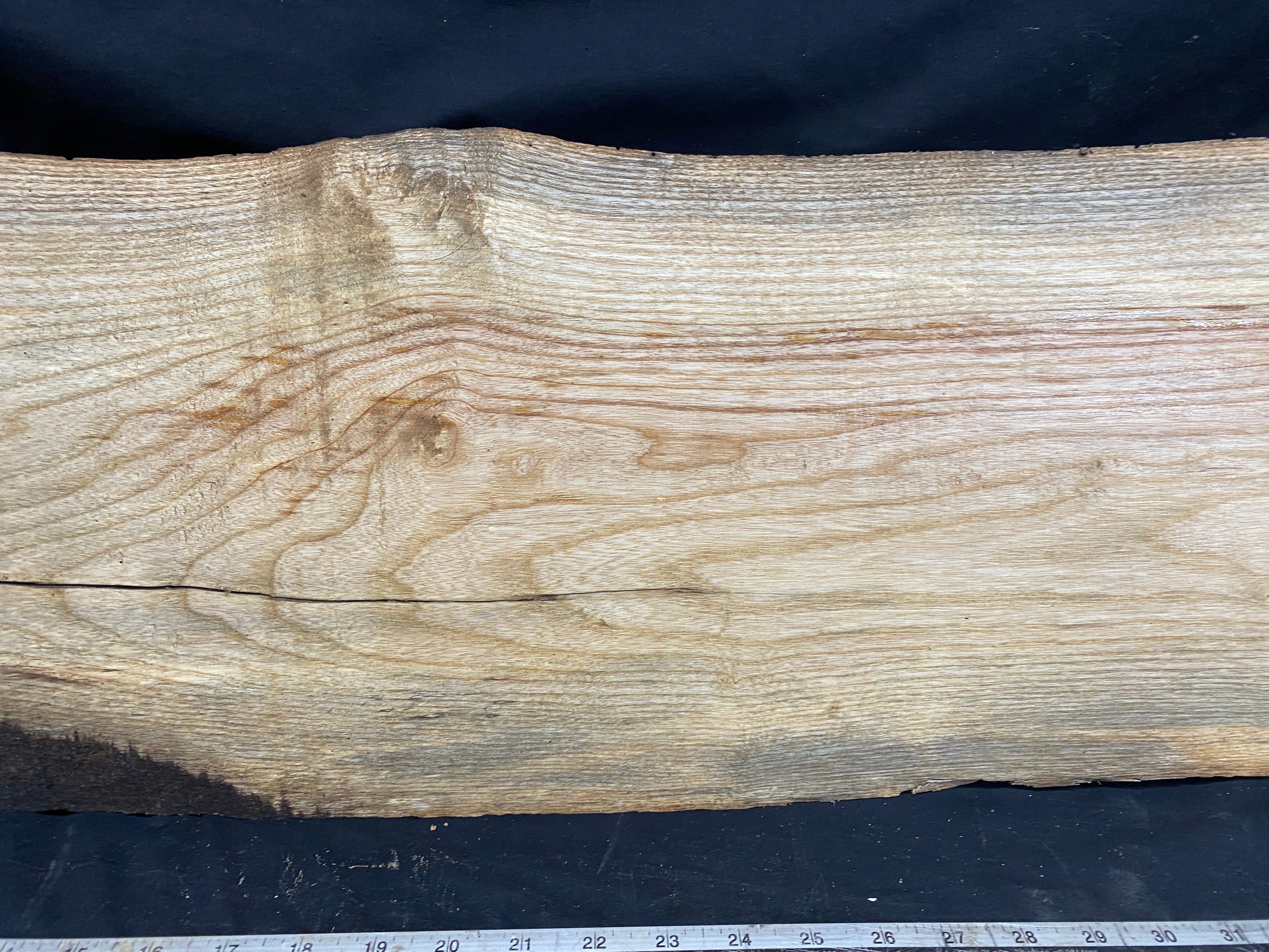 Hardwood window sill, ash timber plank 799 L x 283 W x 40 D mm     (359)