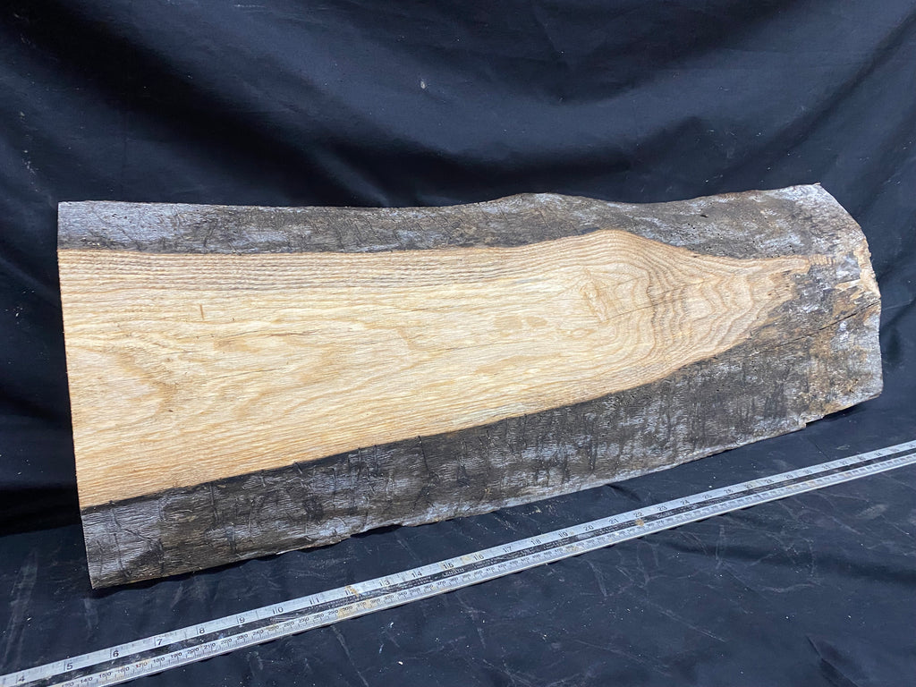 Hardwood window sill, ash timber plank 799 L x 283 W x 40 D mm     (359)