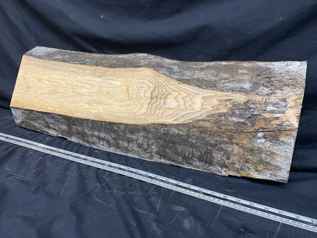 Hardwood window sill, ash timber plank 799 L x 283 W x 40 D mm     (359)