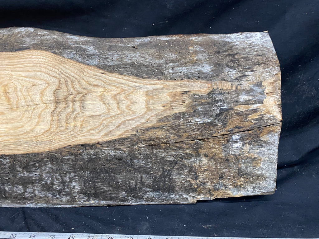 Hardwood window sill, ash timber plank 799 L x 283 W x 40 D mm     (359)