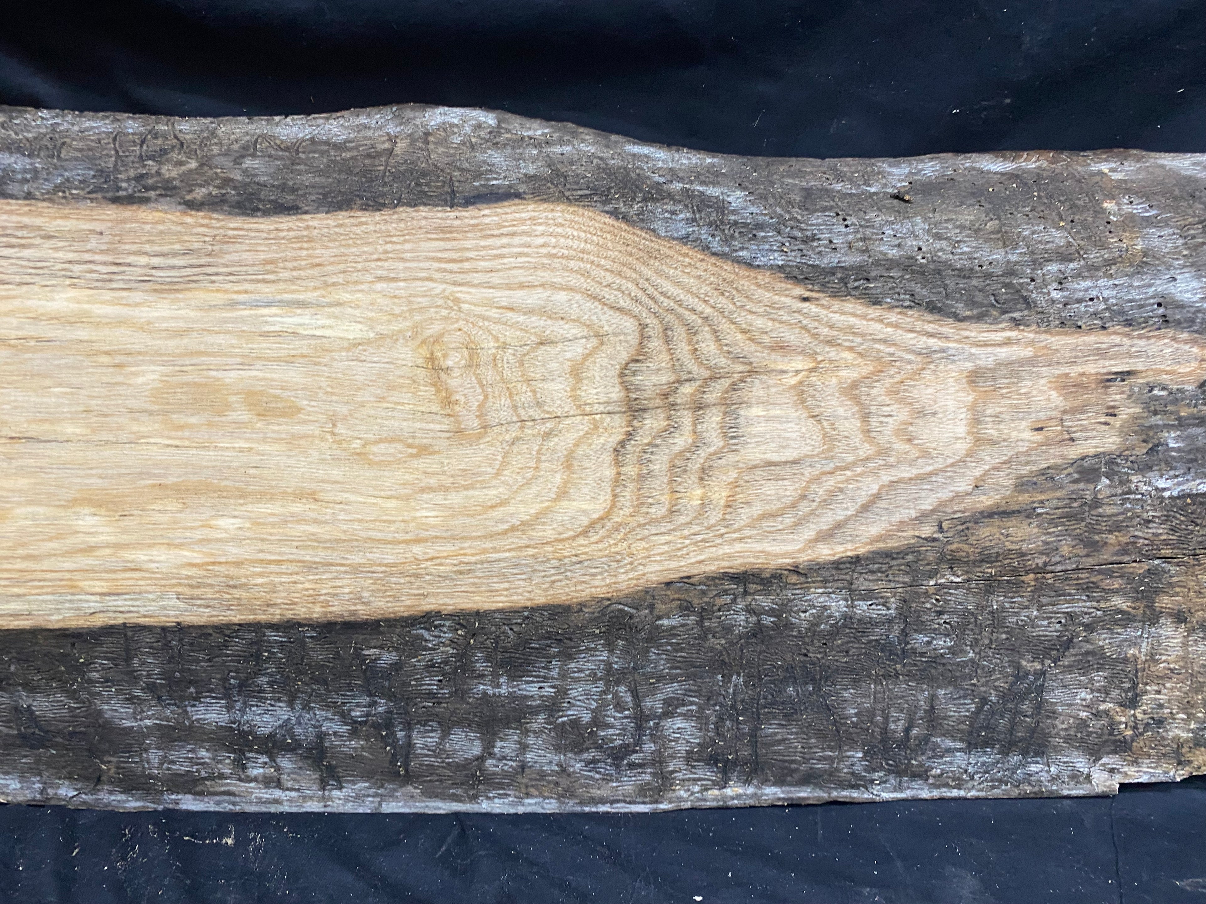 Hardwood window sill, ash timber plank 799 L x 283 W x 40 D mm     (359)