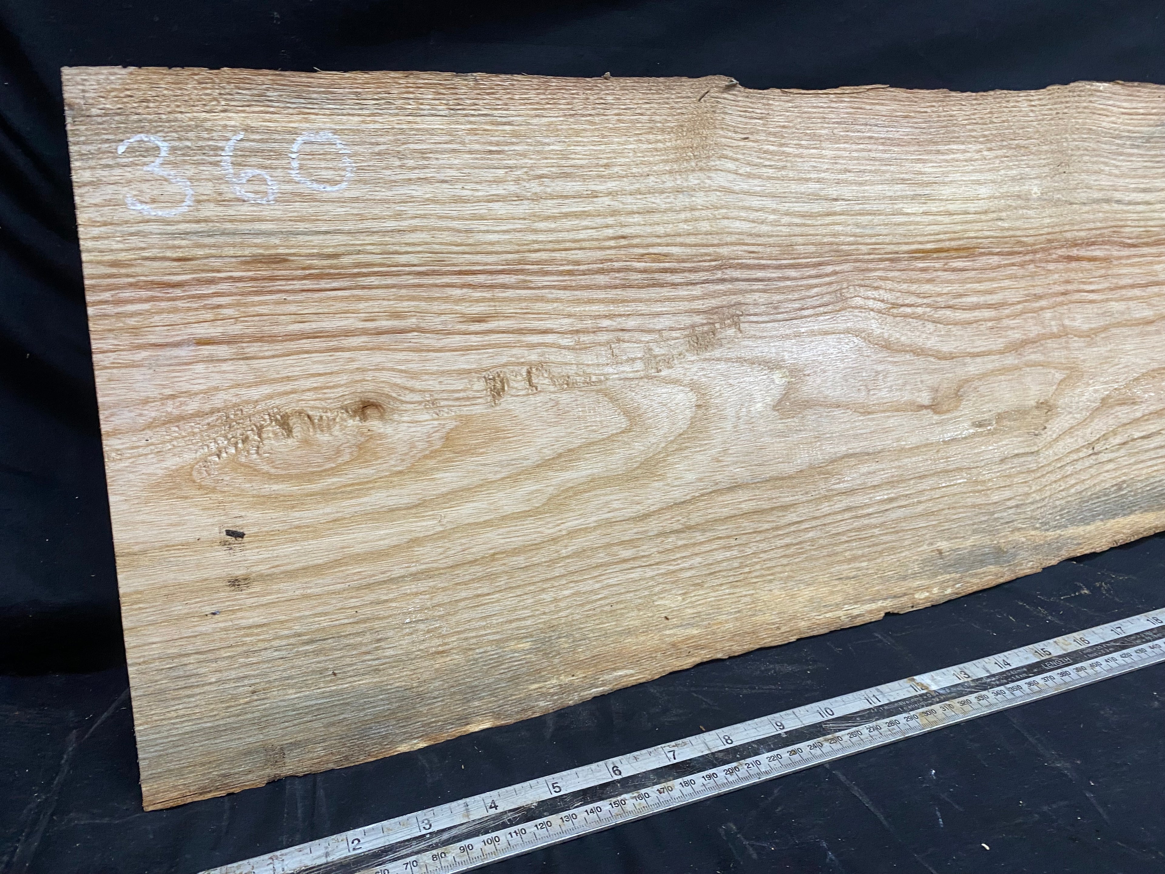 Hardwood window sill, ash timber plank 1058 L x 320 W x 43 D mm     (360)