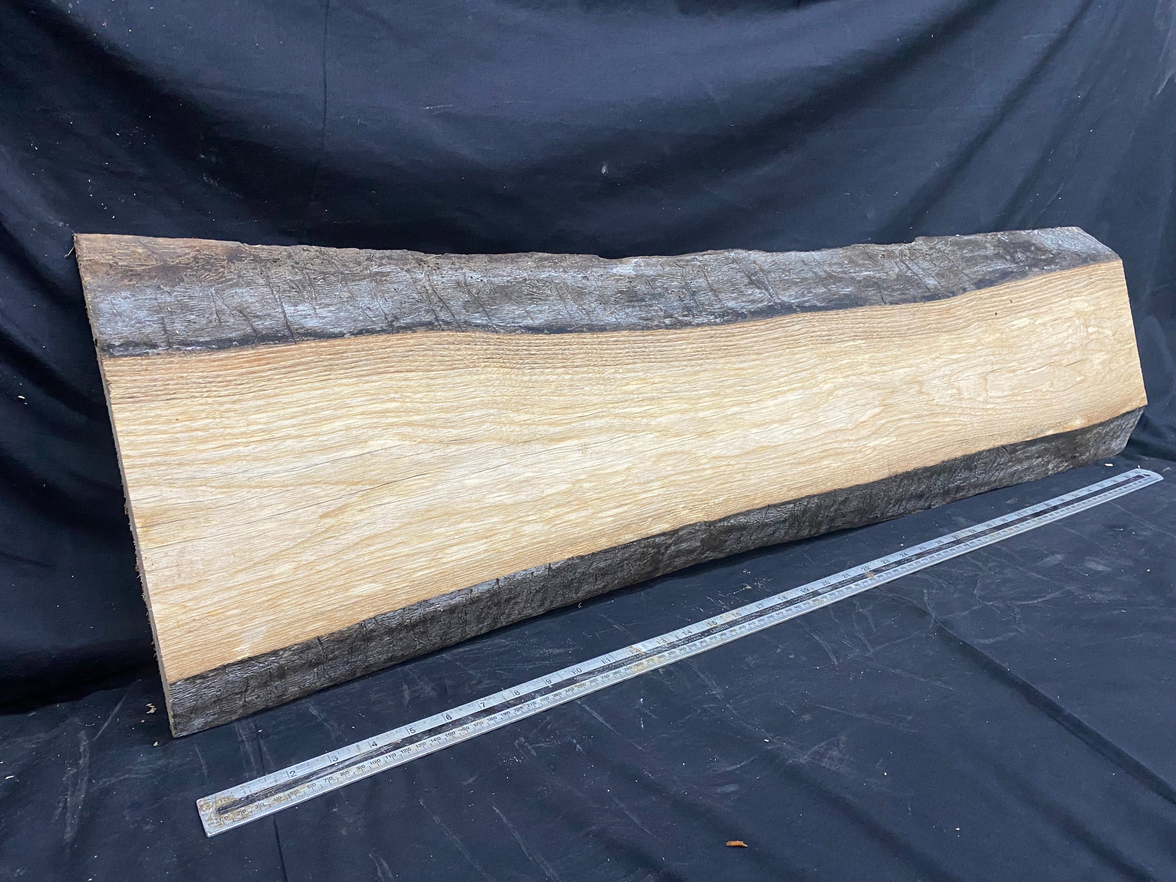 Hardwood window sill, ash timber plank 1058 L x 320 W x 43 D mm     (360)