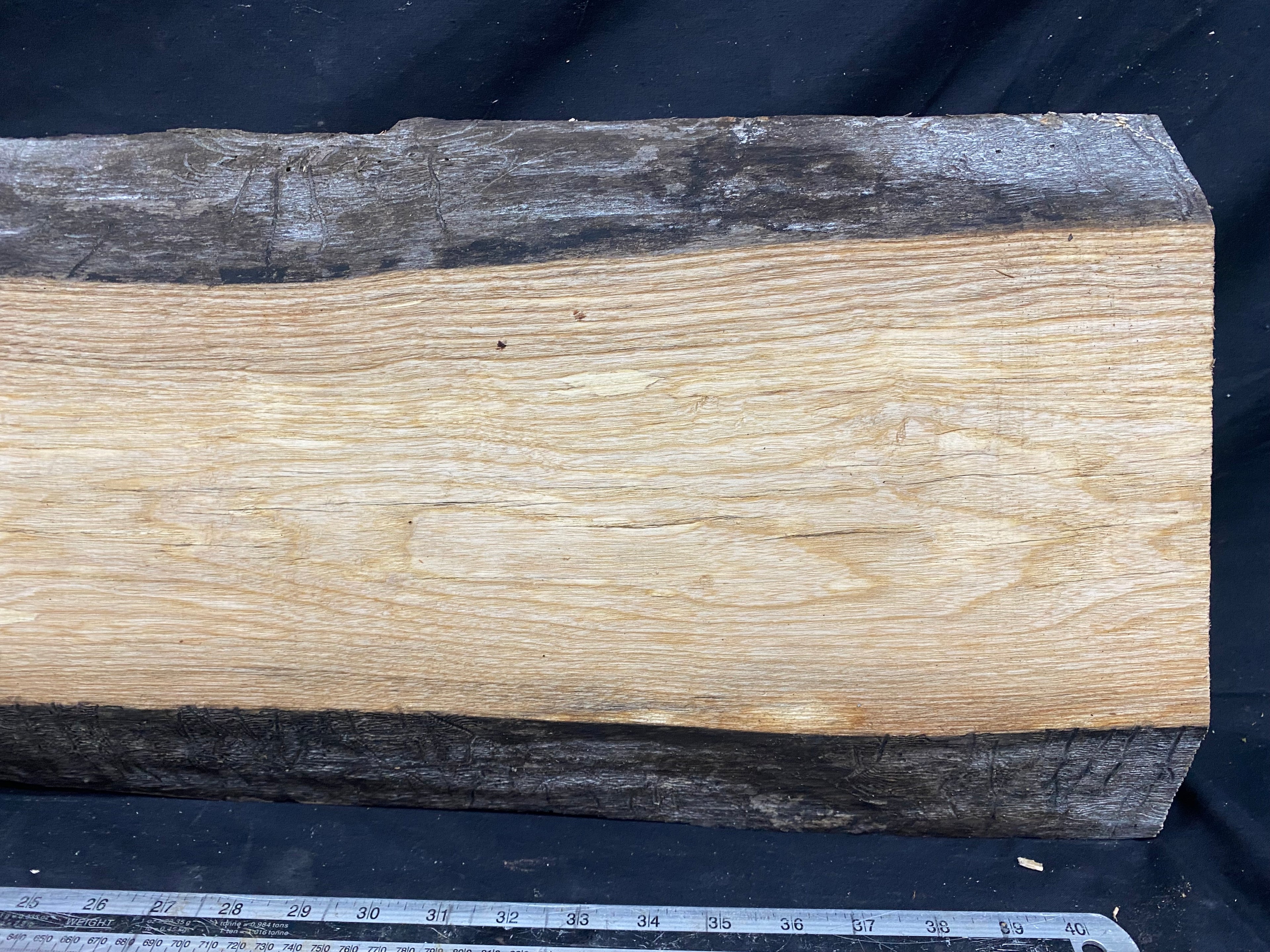 Hardwood window sill, ash timber plank 1058 L x 320 W x 43 D mm     (360)