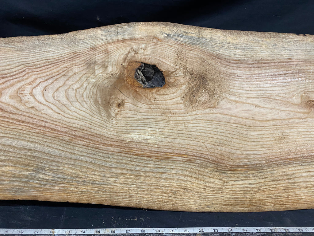 Hardwood window sill, ash timber plank 1268 L x 345 W x 42 D mm     (361)