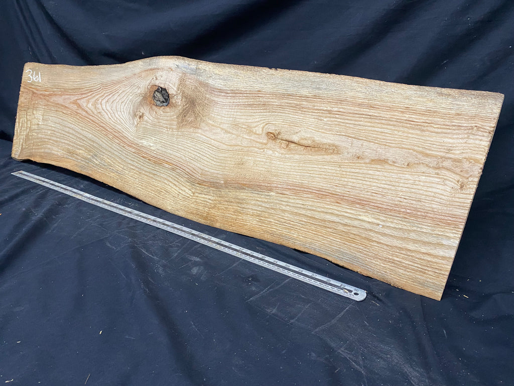 Hardwood window sill, ash timber plank 1268 L x 345 W x 42 D mm     (361)