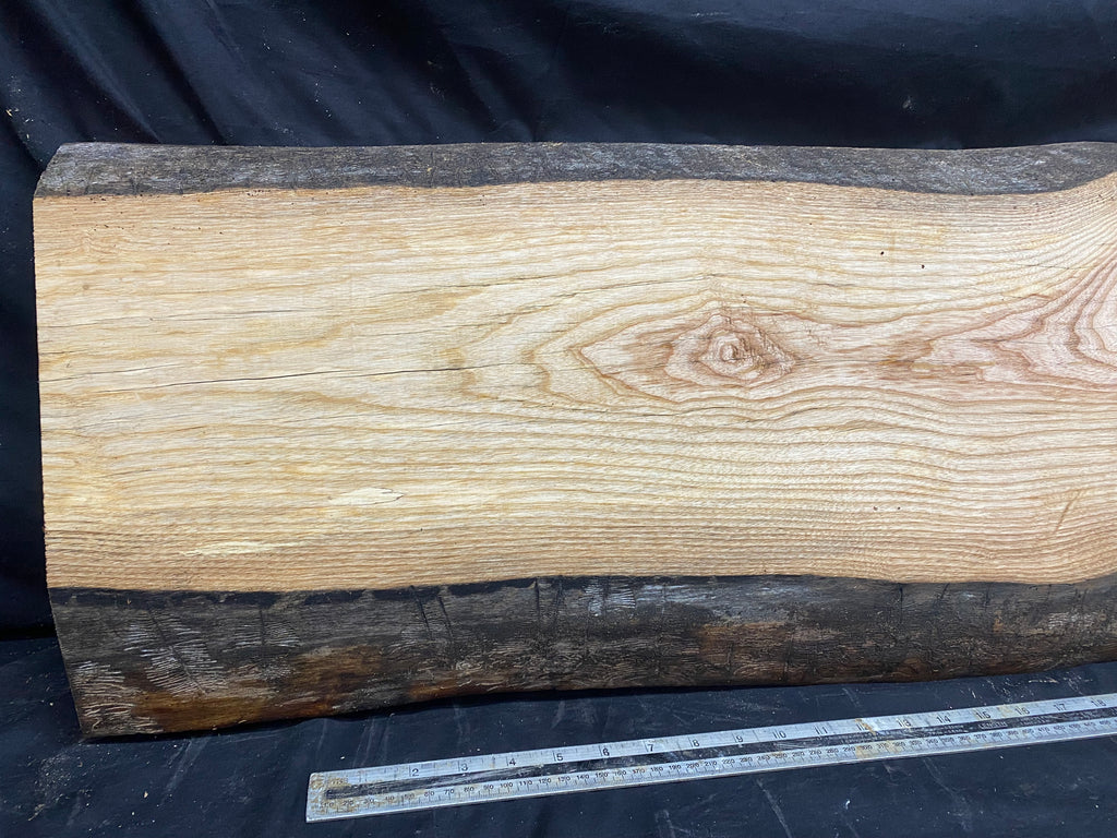 Hardwood window sill, ash timber plank 1268 L x 345 W x 42 D mm     (361)