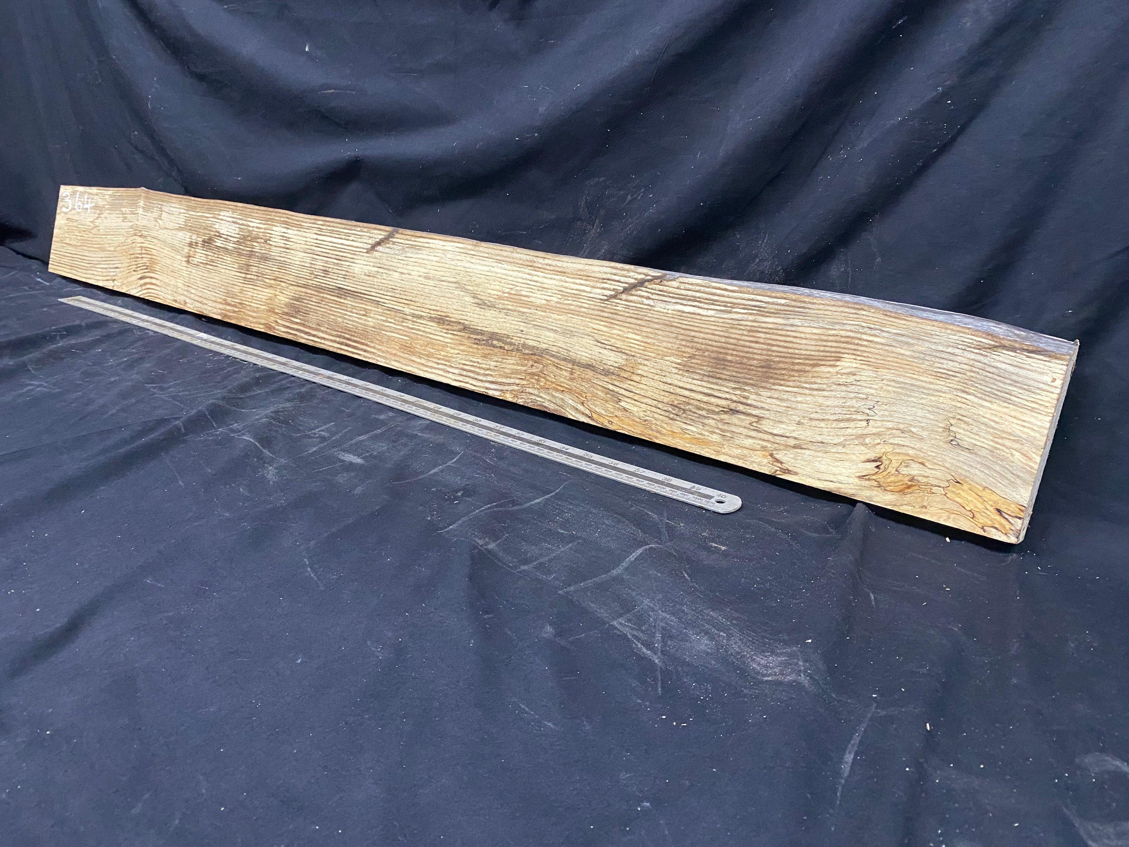 Hardwood window sill, ash timber plank 1351 L x 145 W x 37 D mm     (364)