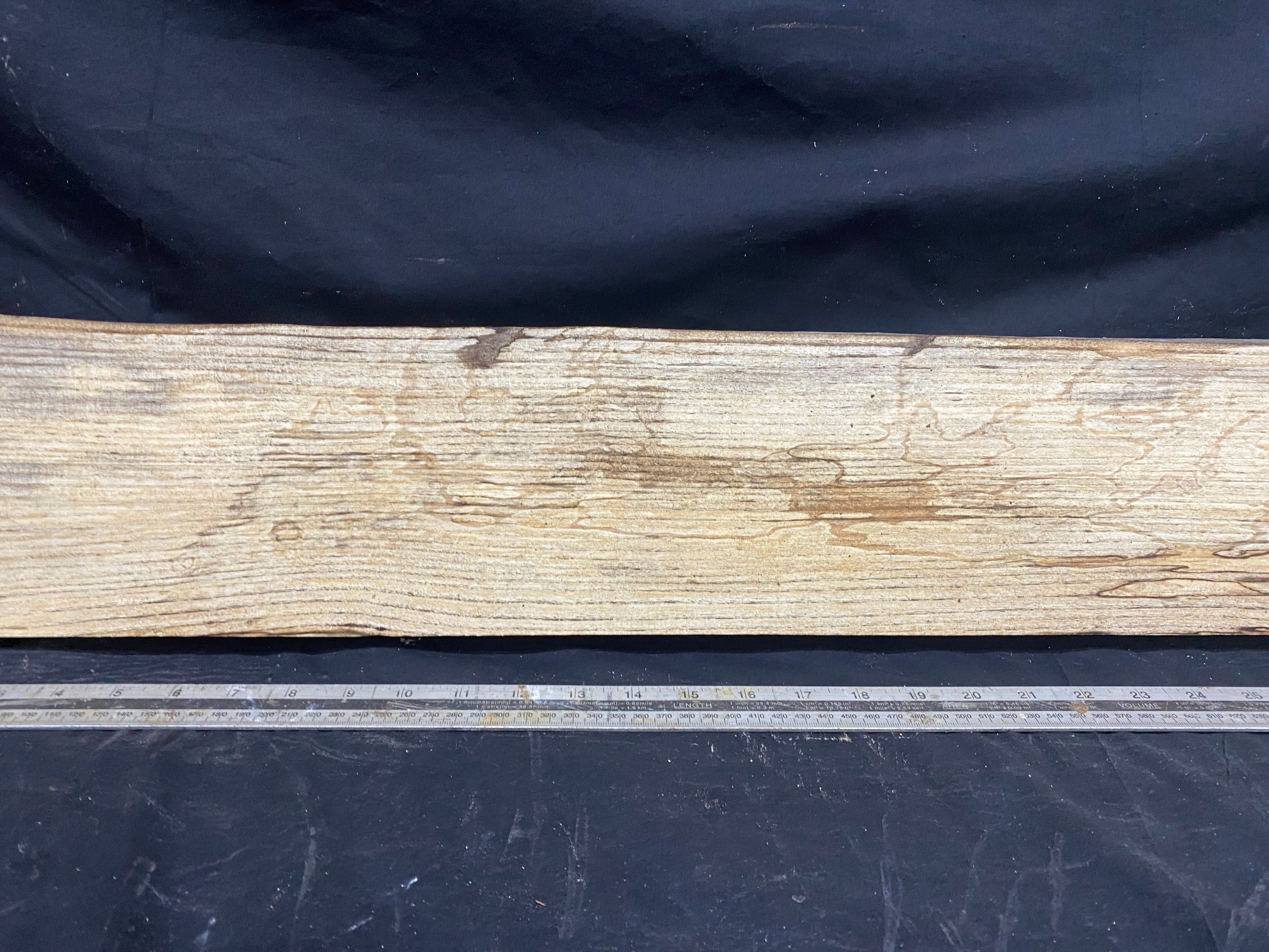 Hardwood window sill, ash timber plank 1351 L x 145 W x 37 D mm     (364)