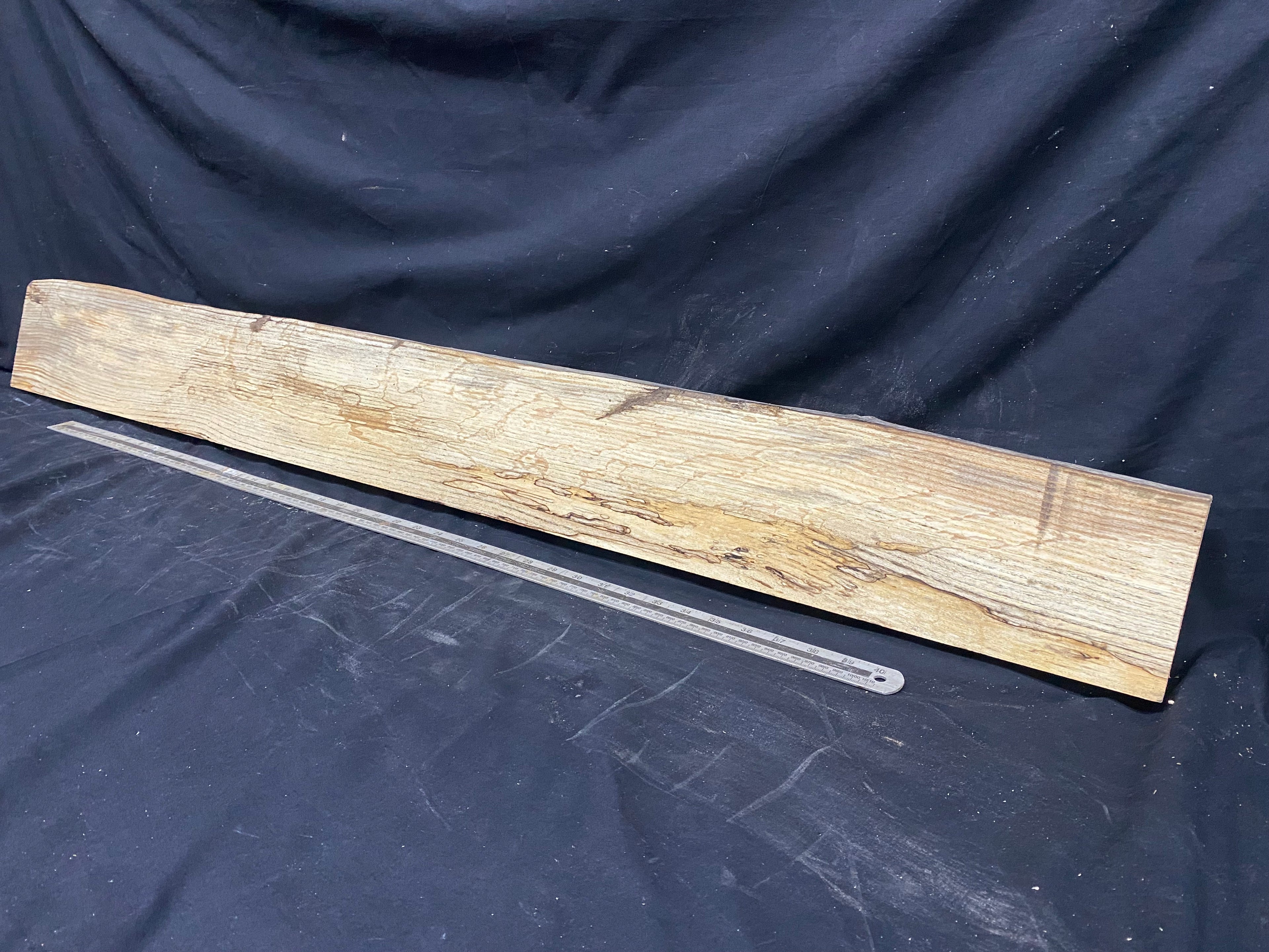 Hardwood window sill, ash timber plank 1351 L x 145 W x 37 D mm     (364)