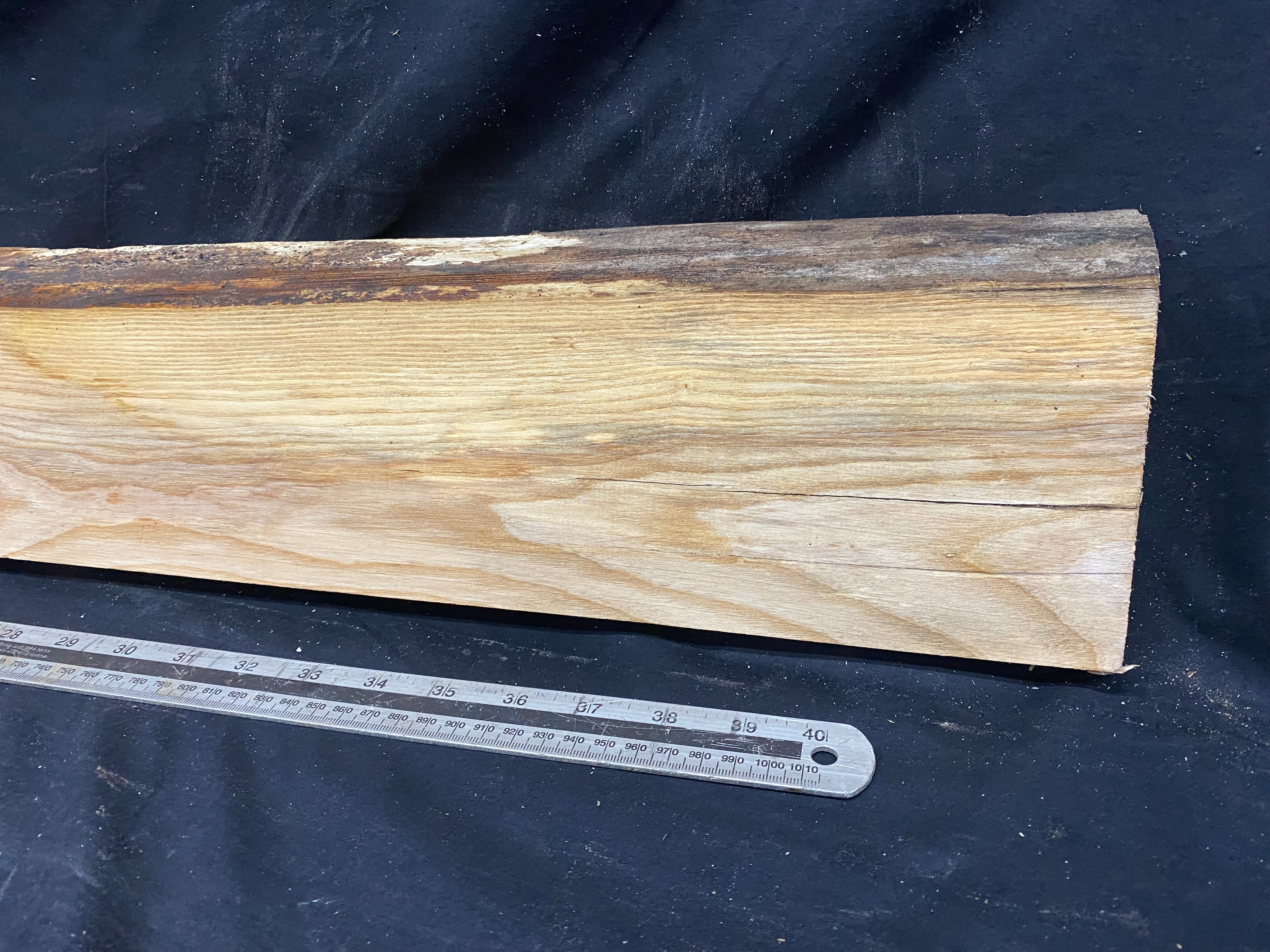 Hardwood window sill, ash timber plank 1184 L x 146 W x 31 D mm     (365)