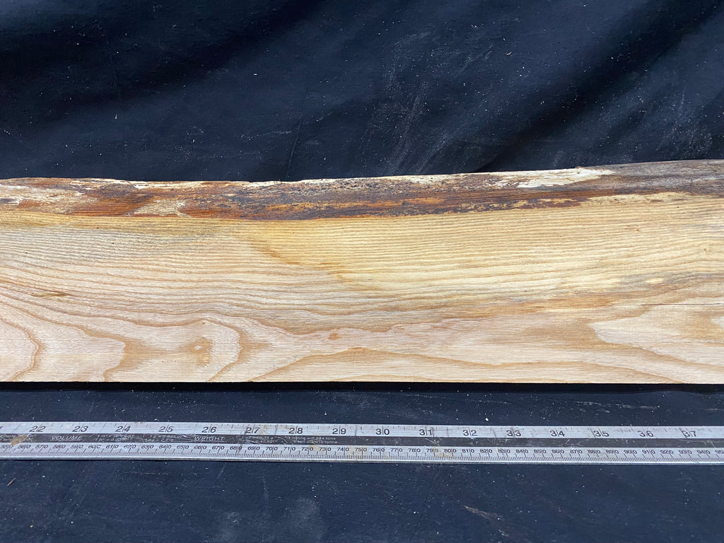 Hardwood window sill, ash timber plank 1184 L x 146 W x 31 D mm     (365)