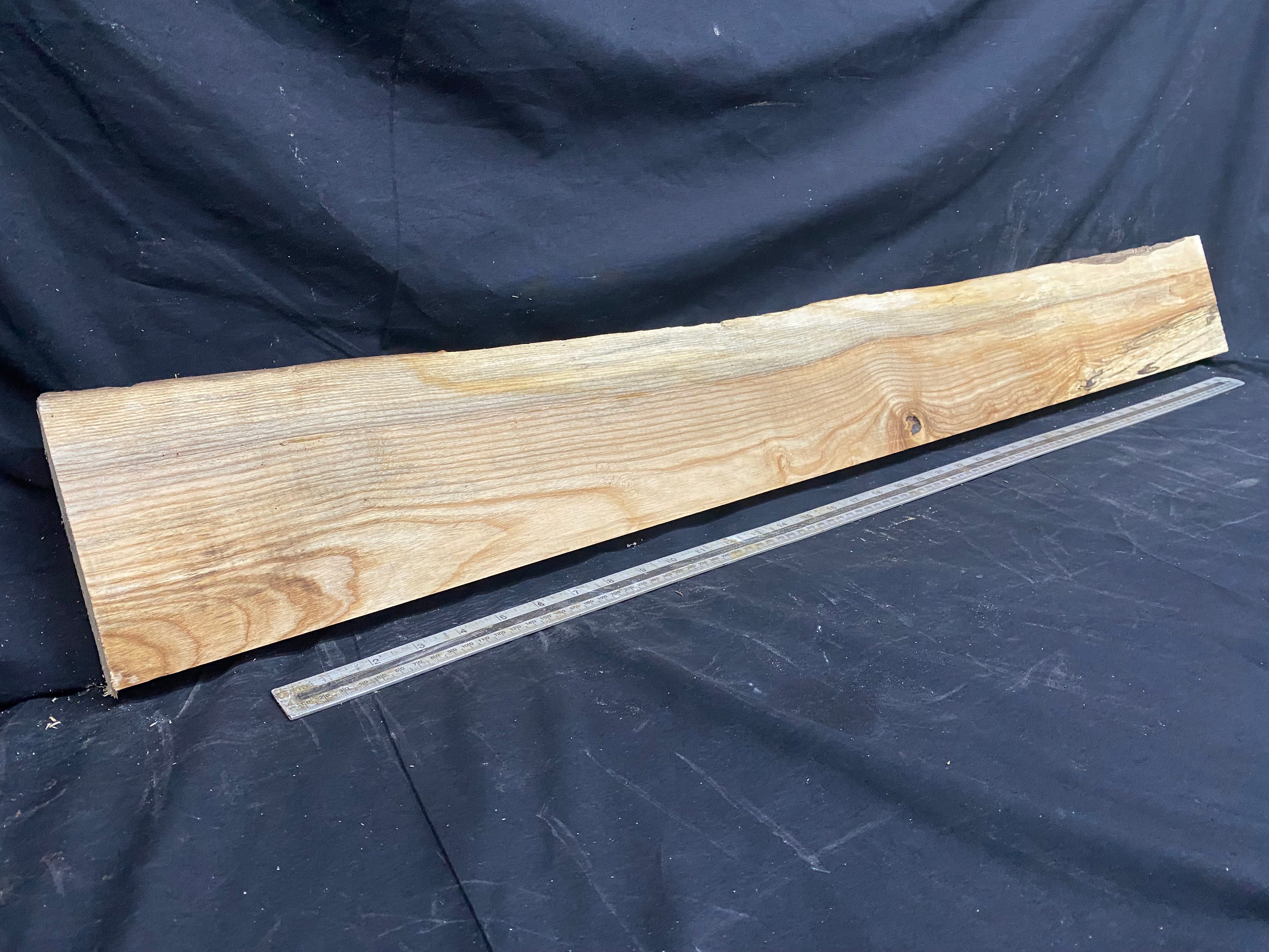 Hardwood window sill, ash timber plank 1184 L x 146 W x 31 D mm     (365)