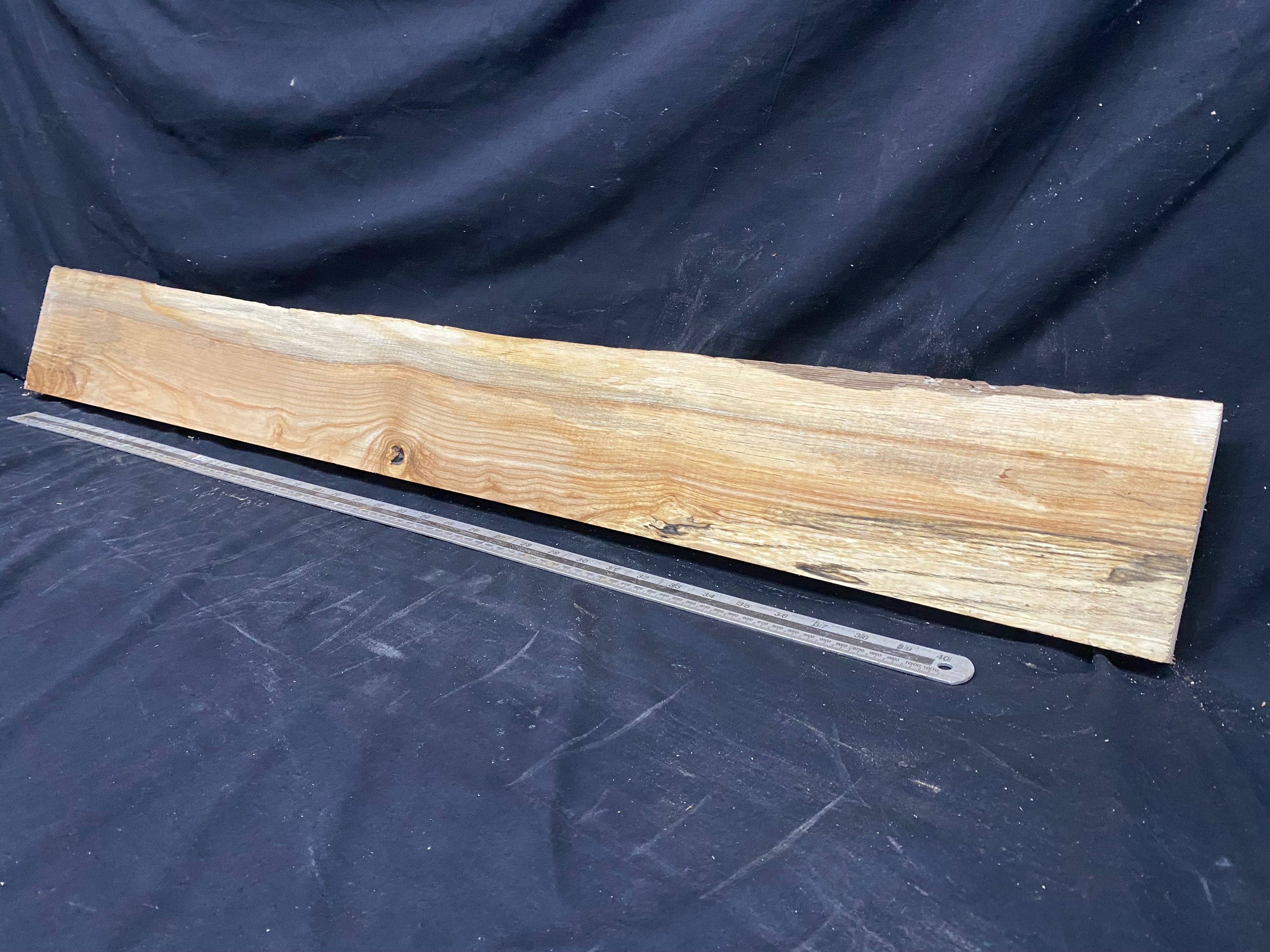 Hardwood window sill, ash timber plank 1184 L x 146 W x 31 D mm     (365)