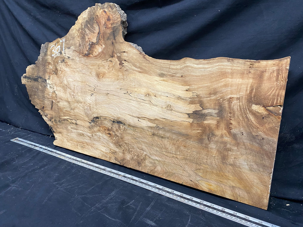 Hardwood plank, shelf, craft,sycamore wood 931 L x 486 W x 48 D mm  (367)