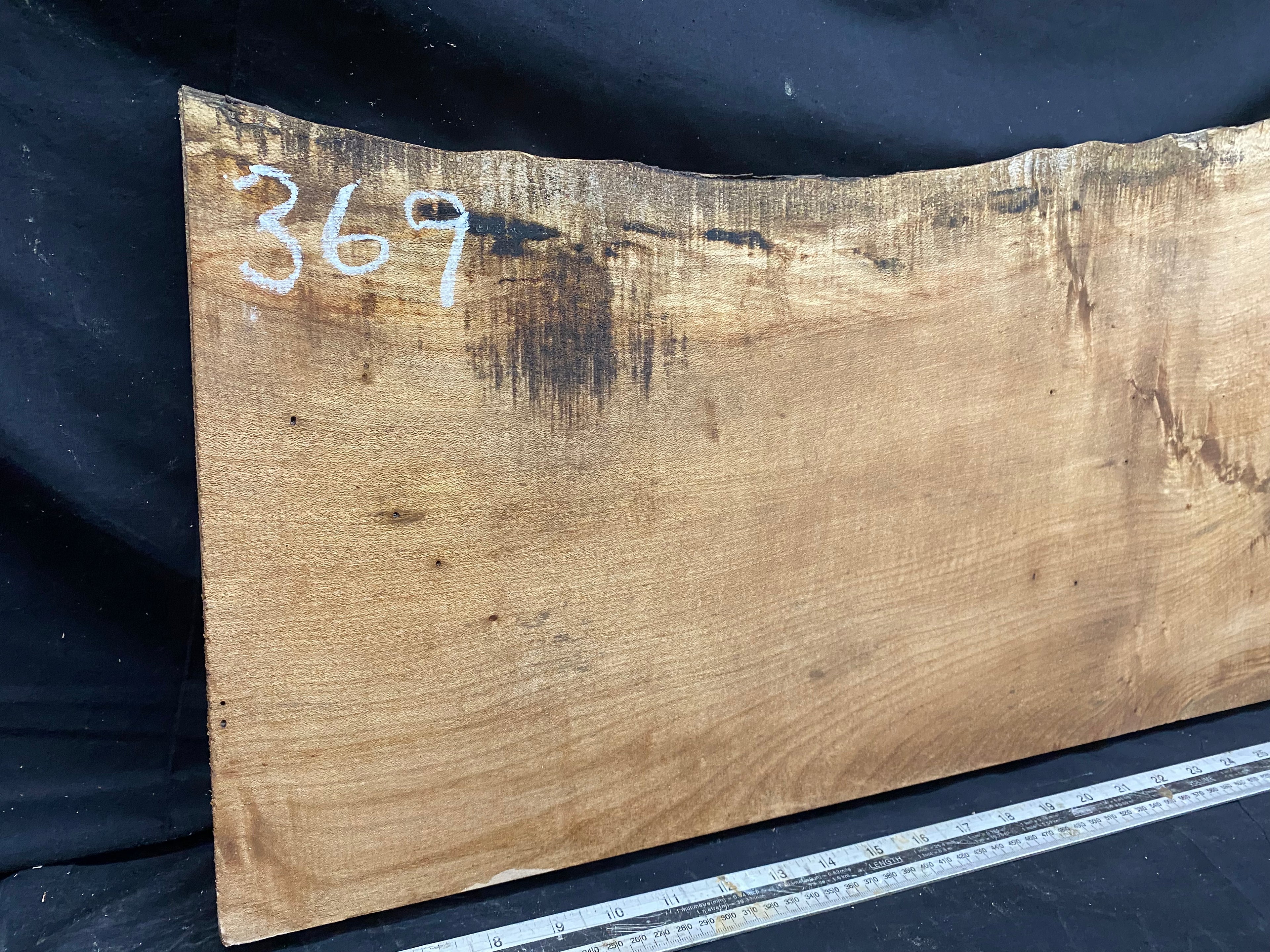 Hardwood plank, shelf, craft,sycamore wood 867 L x 414 W x 48 D mm  (369)