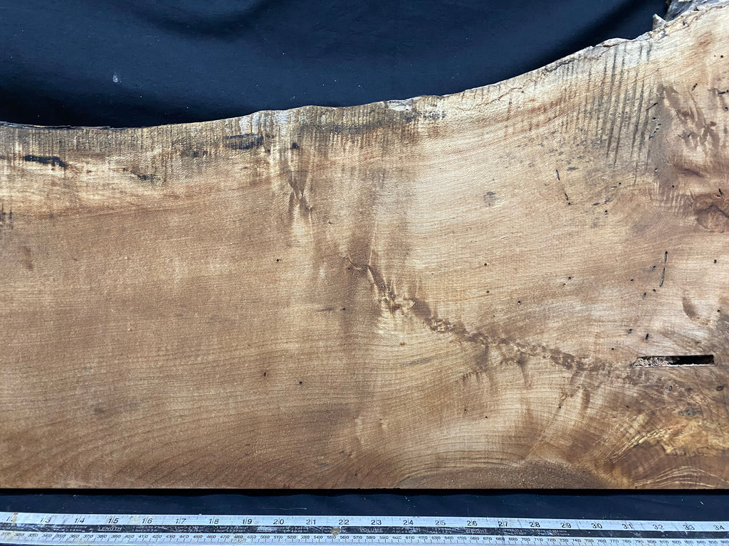 Hardwood plank, shelf, craft,sycamore wood 867 L x 414 W x 48 D mm  (369)