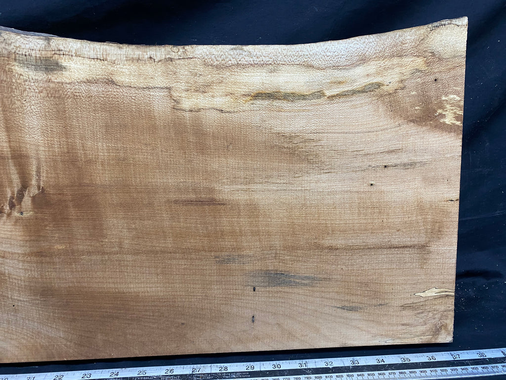 Hardwood plank, shelf, craft,sycamore wood 867 L x 414 W x 48 D mm  (369)
