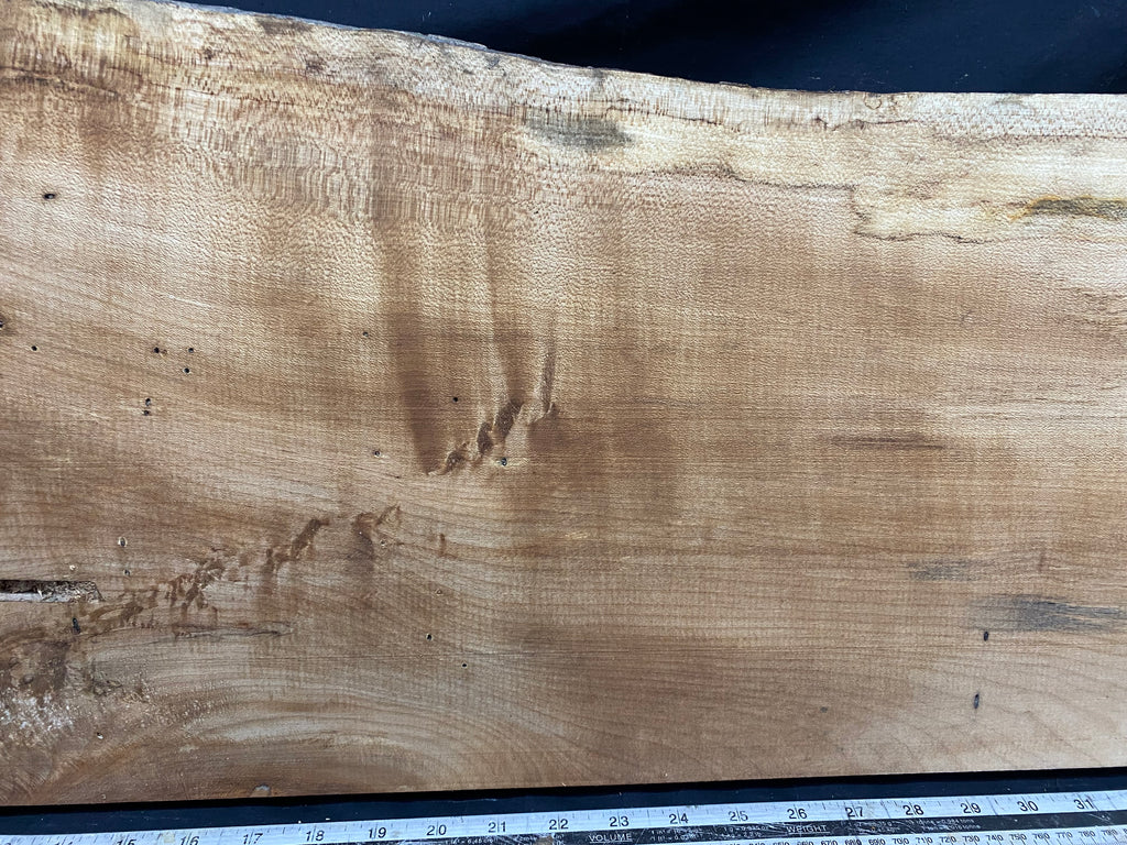 Hardwood plank, shelf, craft,sycamore wood 867 L x 414 W x 48 D mm  (369)