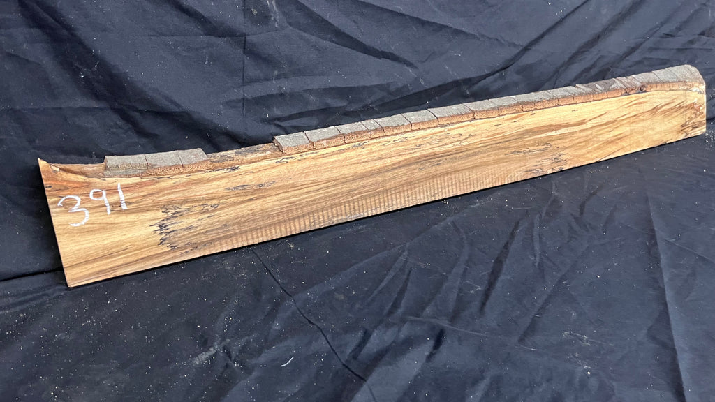 Spalted Beech hardwood boards, shelving 1255 L x 150 W x 25 D mm     (391)