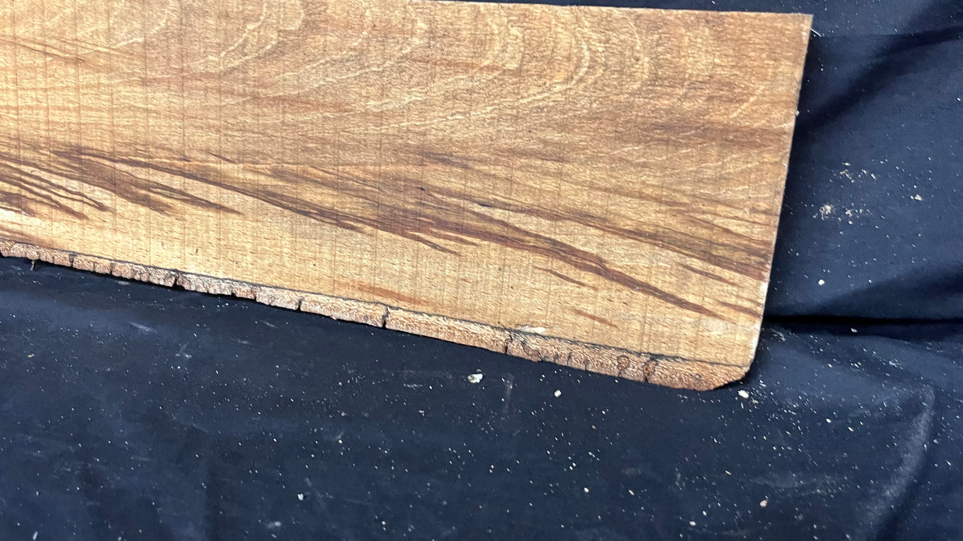 Spalted Beech hardwood boards, shelving 1255 L x 150 W x 25 D mm     (391)